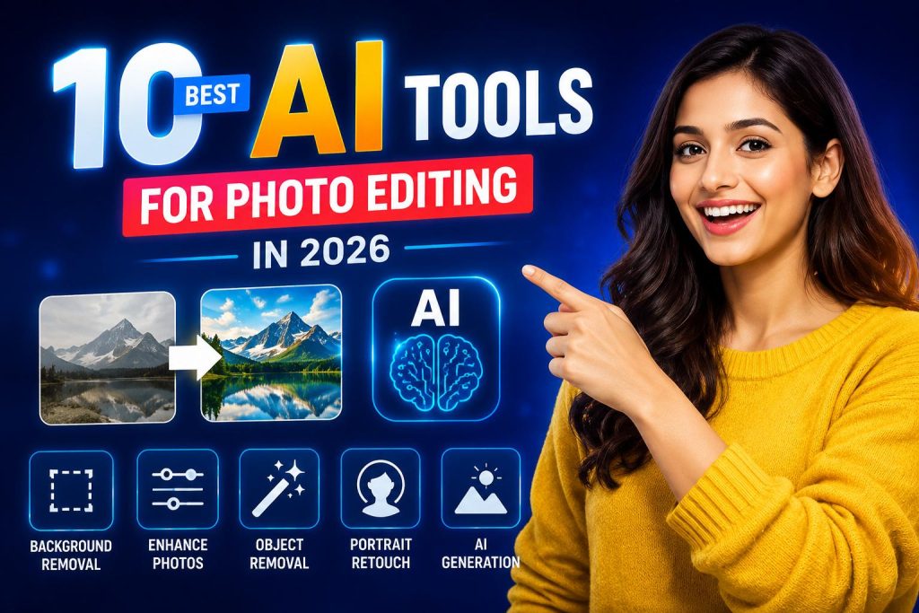 Best Ai Photo Editing Tools 2026