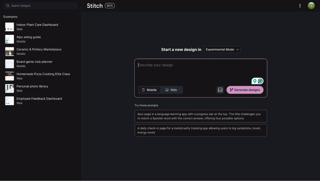 google stitch review and guid